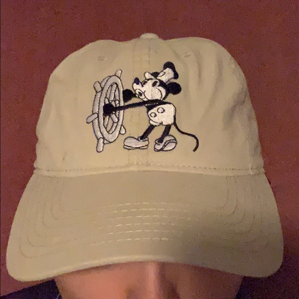 Disney Mickey Mouse Steamboat Willie SnapBack Hat
